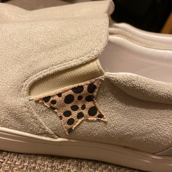 NWOT suede slip on shoes - Picture 5 of 5